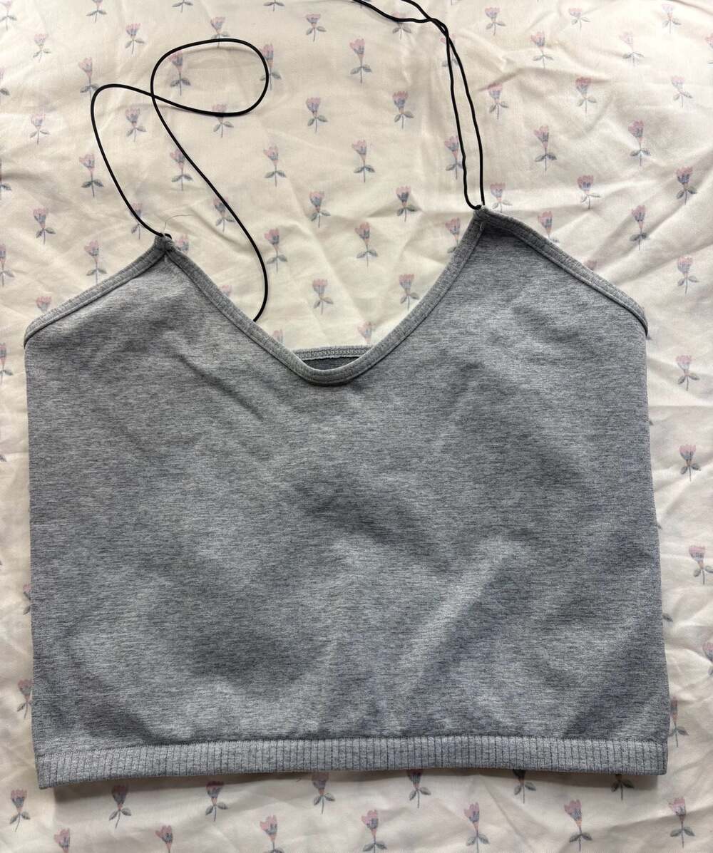 Free People Intimately Free People Seamless Cami Tank Top Gray S/M